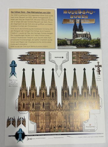 Bogen paper model - two, page