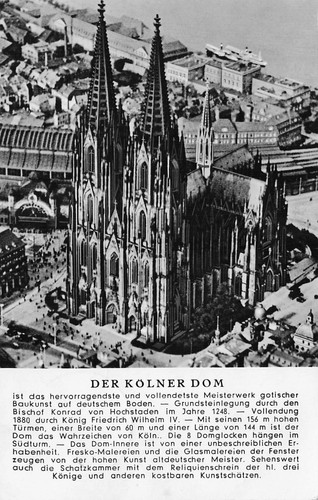 Postcard der kolner - postcard,
