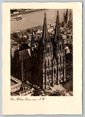 Rppc c1960s cologne - c1960s,