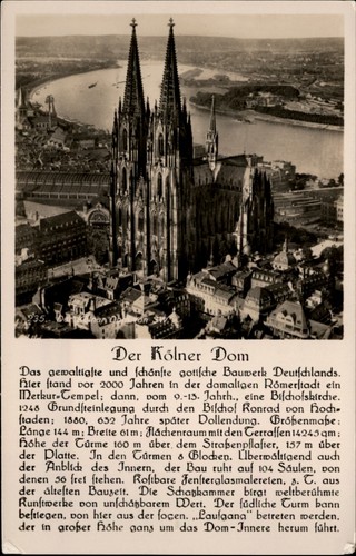 Rppc kolner dom - rppc,