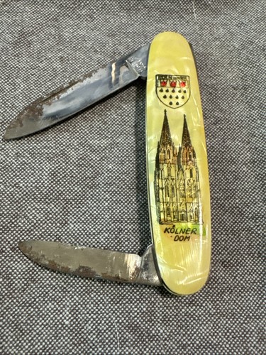 Vintage blade folding knife - folding,