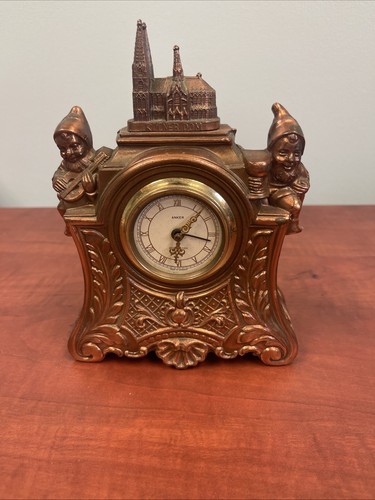 Gnome desk table mantle - desk, clock