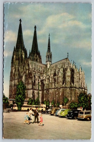 Postcard cologne cathedral - postcard,
